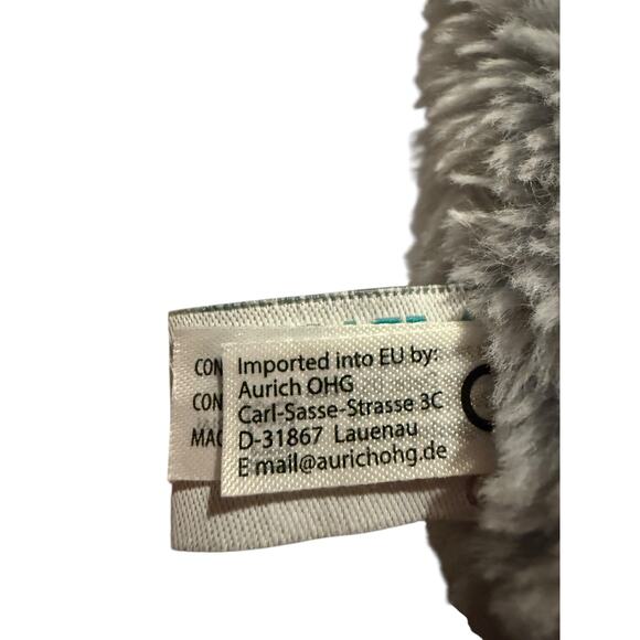 Douglas Baby Joey Elephant Sshlumpie Lovey Plush 19” Gray Yellow Security Lovie - Picture 5 of 6